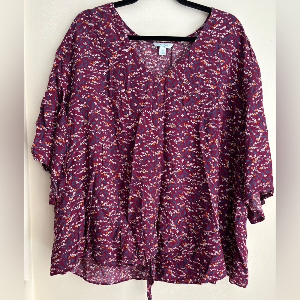 Beautiful Floral Women's Blouse